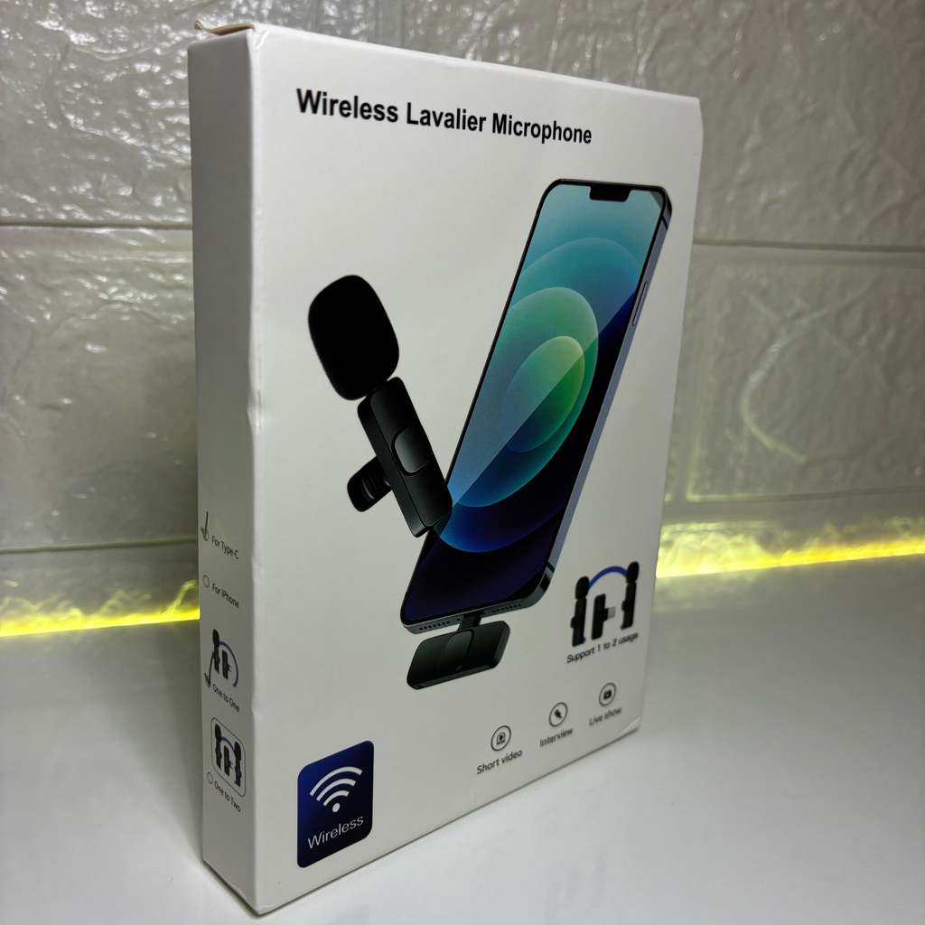 (موديل1)Wireless Lavalier Microphone
