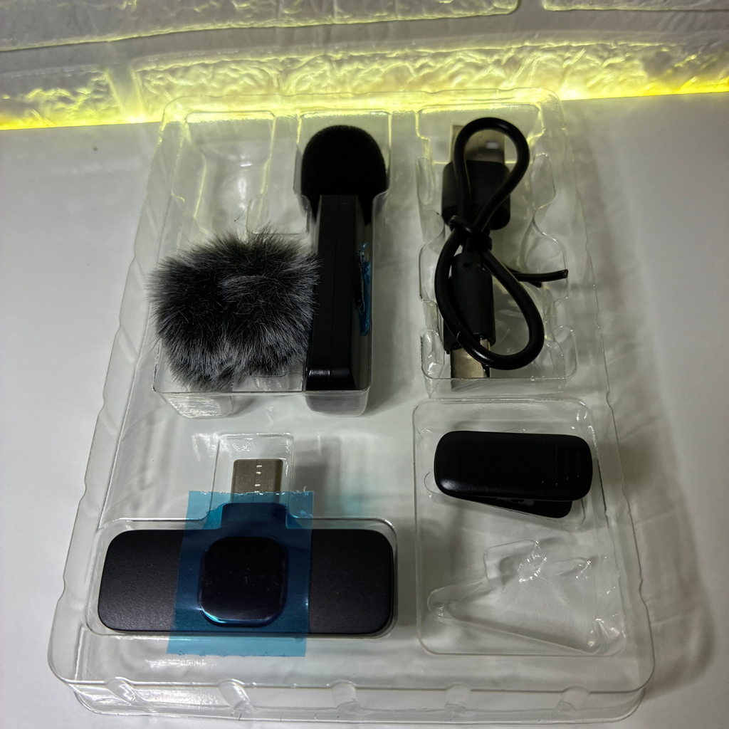 (موديل1)Wireless Lavalier Microphone